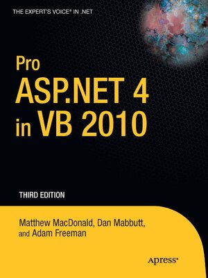cover image of Pro ASP.NET 4 in VB 2010